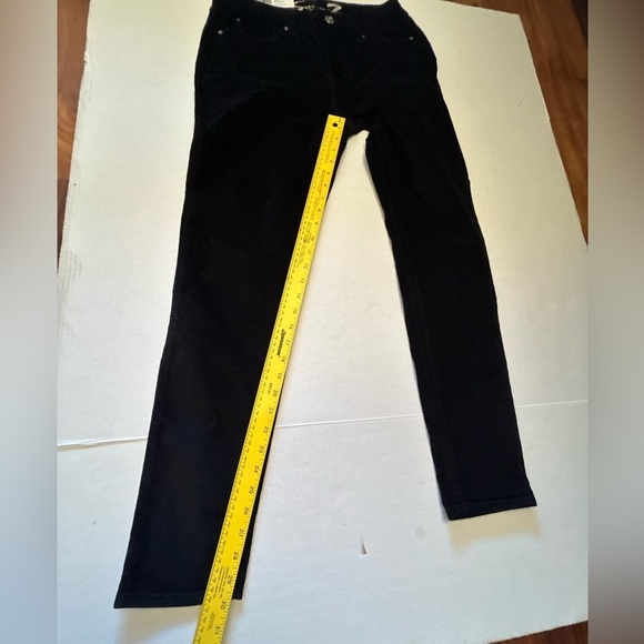 Velvet Seven7 tummy-less high rise black skinny pants NWT Sz-8. N11 - Picture 6 of 8